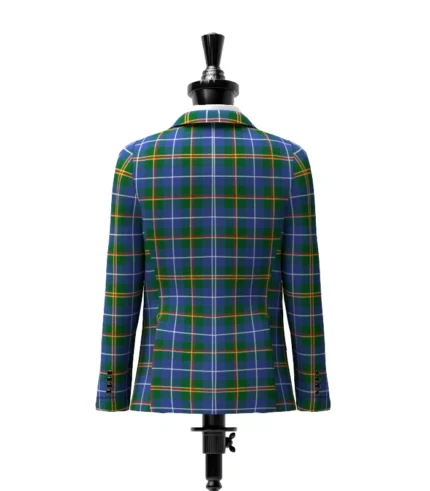 Turnbull Hunting Tartan Jacket Back