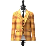 Ulster Tartan Jacket Front
