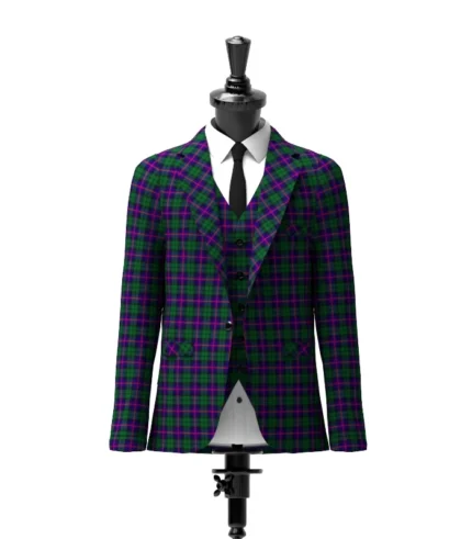 Urquhart Tartan Jacket Front