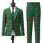 Welsh Tartan Suit Front