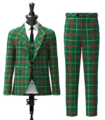 Welsh Tartan Suit Front