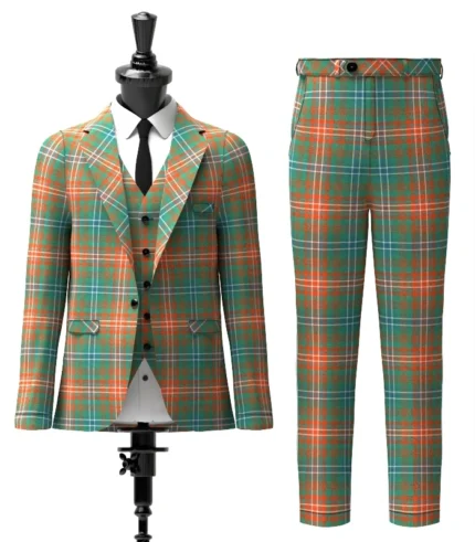 Wilson Tartan Suit Front
