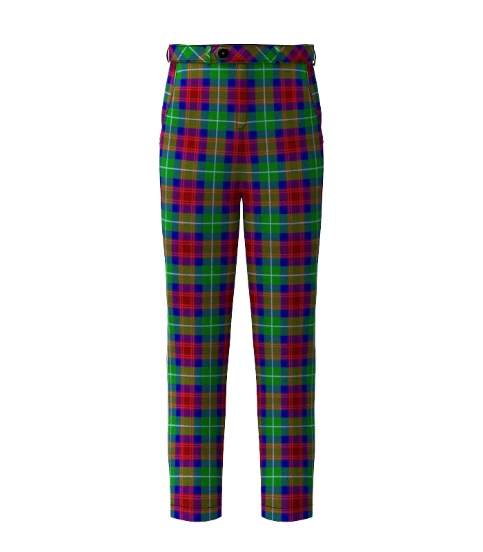 Akins Clan Tartan Trouser Front Akins Clan Tartan Trouser Front