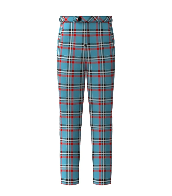 Caledonian Maasai Tartan Trouser Front Caledonian Maasai Tartan Trouser Front