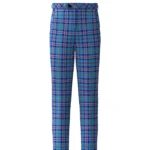 Citadel Military Academy Tartan Trouser Front
