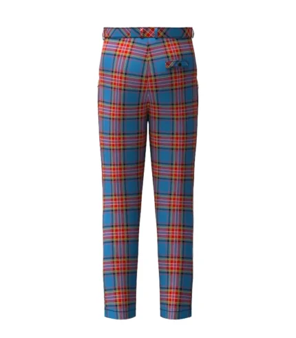 City of Barrie Tartan Trouser Back