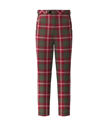 Crawford Tartan Trouser Front