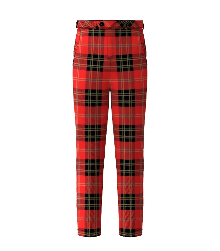 Dean Brae Tartan Trouser Front Dean Brae Tartan Trouser Front