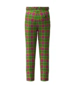 Derbyshire Tartan Trouser Back
