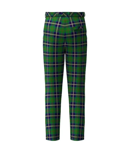 Dodd of Branford Tartan Trouser Back