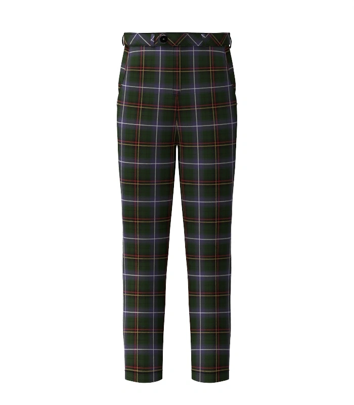 Dow - Aerlift Tartan Trouser Front Dow - Aerlift Tartan Trouser Front