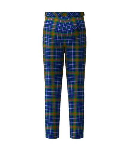 Edmonstone of Duntreath Tartan Trouser Back
