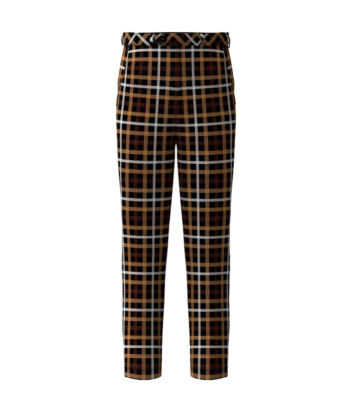 Harry Potter Tartan Trouser Front Harry Potter Tartan Trouser Front
