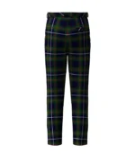 Humphries Tartan Trouser Back