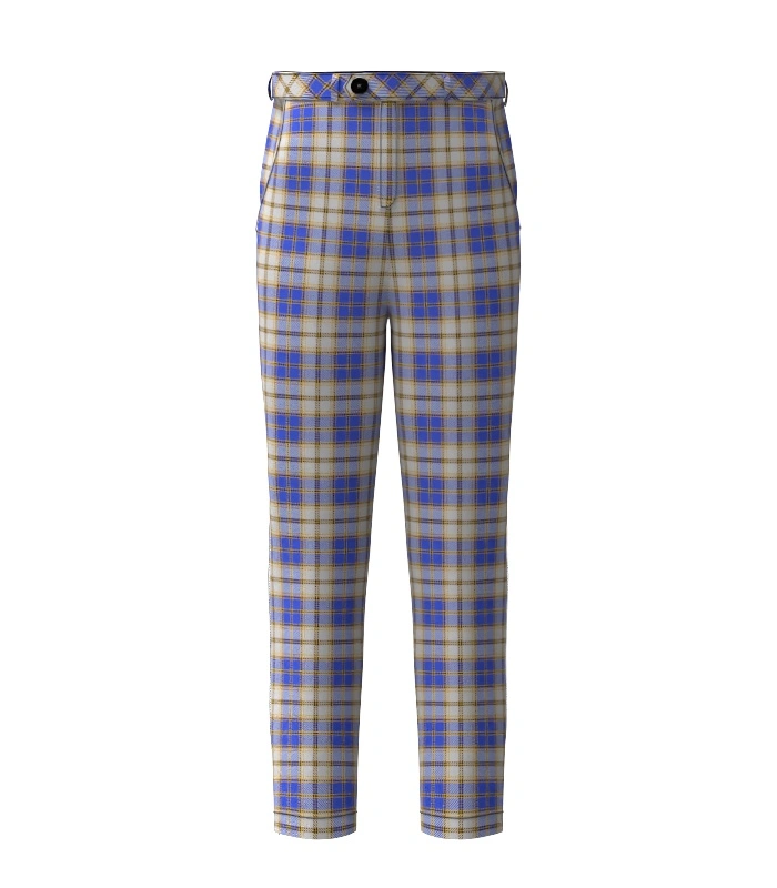 Independence Tartan Trouser Front Independence Tartan Trouser Front