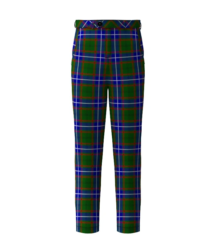 Lee Tartan Trouser Front Lee Tartan Trouser Front