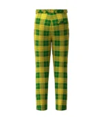 Meredith of Wales Tartan Trouser Back