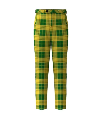 Meredith of Wales Tartan Trouser Front