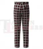 Nike Golf Dark Tartan Trouser Back