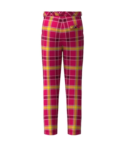 O_Meehan Tartan Trouser Back