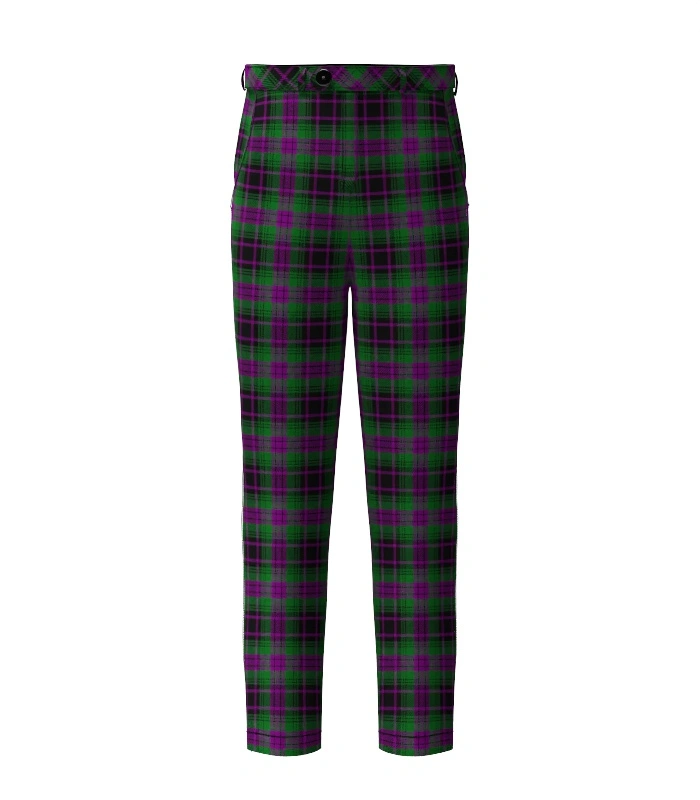 Paxton Tartan Trouser Front Paxton Tartan Trouser Front