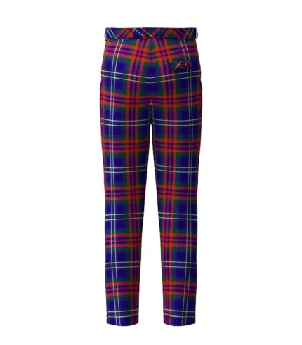 Prentice, M Tartan Trouser Back