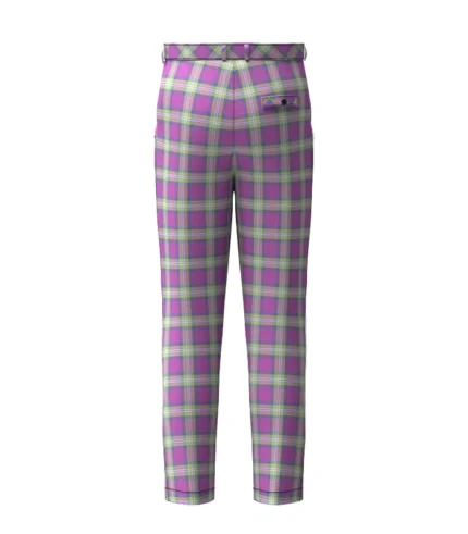 Pride of Dornoch Tartan Trouser Back