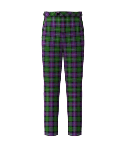 Rankine Tartan Trouser Front