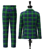 Abercrombie Tartan Suit Back