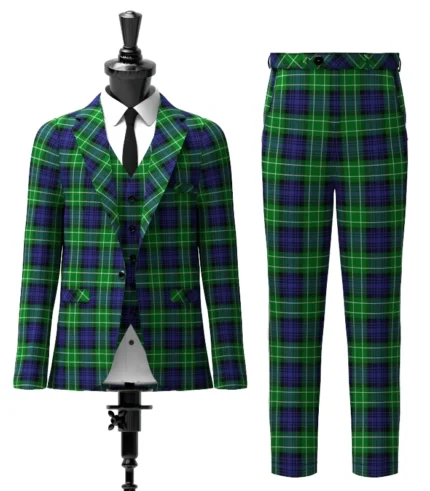 Abercrombie Tartan Suit Front