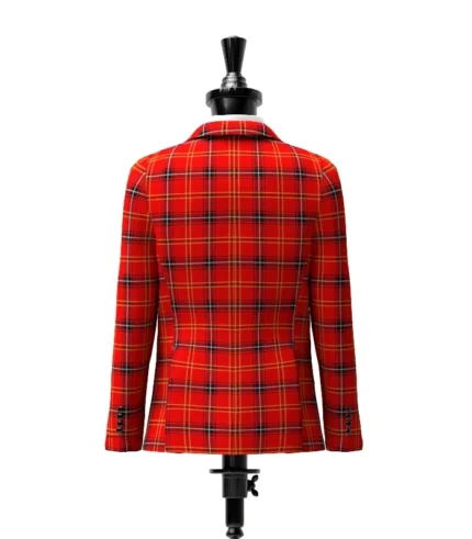 Aberdeen Football Club Tartan Jacket Back