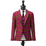 Abernethy Tartan Jacket Front