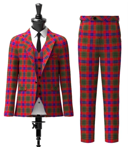 Abernethy Tartan Suit Front
