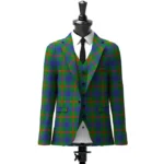Agnew Tartan Jacket Front
