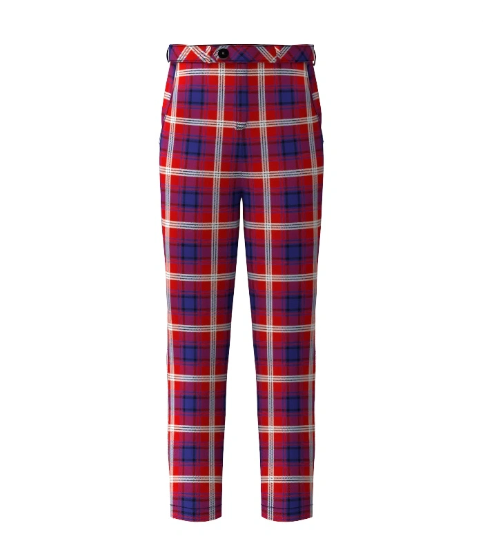 Ainslie Tartan Trouser Front Ainslie Tartan Trouser Front