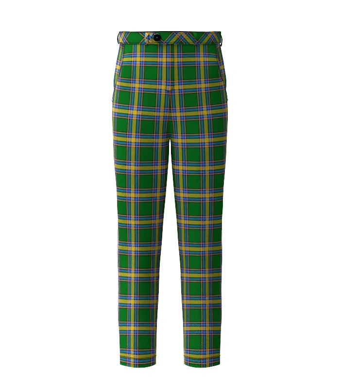 Alberta Tartan Trouser Front Alberta Tartan Trouser Front