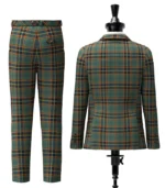Antrim County Tartan Suit Back