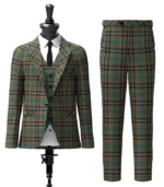 Antrim County Tartan Suit Front