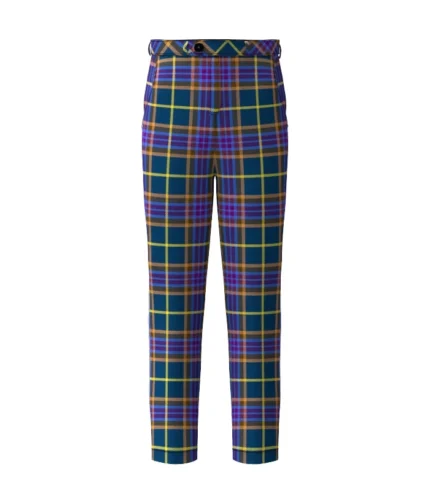 Arbuckle, John Robertson Tartan Trouser Front