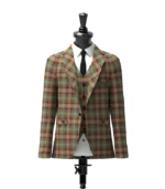 Auld Scotland Tartan Jacket Front