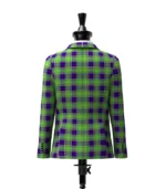 Ayrshire Tartan Jacket Back