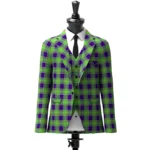 Ayrshire Tartan Jacket Front