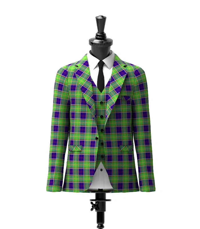 Ayrshire Tartan Jacket Front Ayrshire Tartan Jacket Front