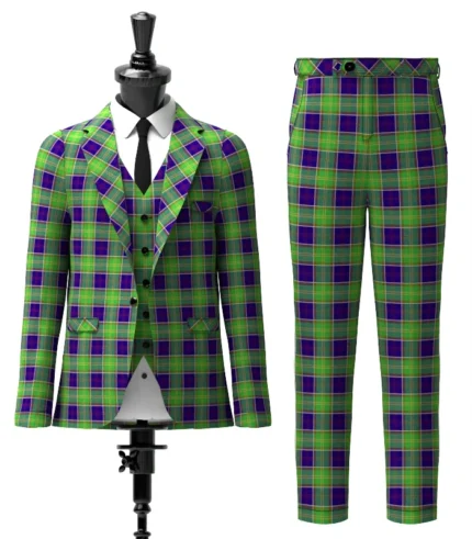 Ayrshire tartan Suit Front
