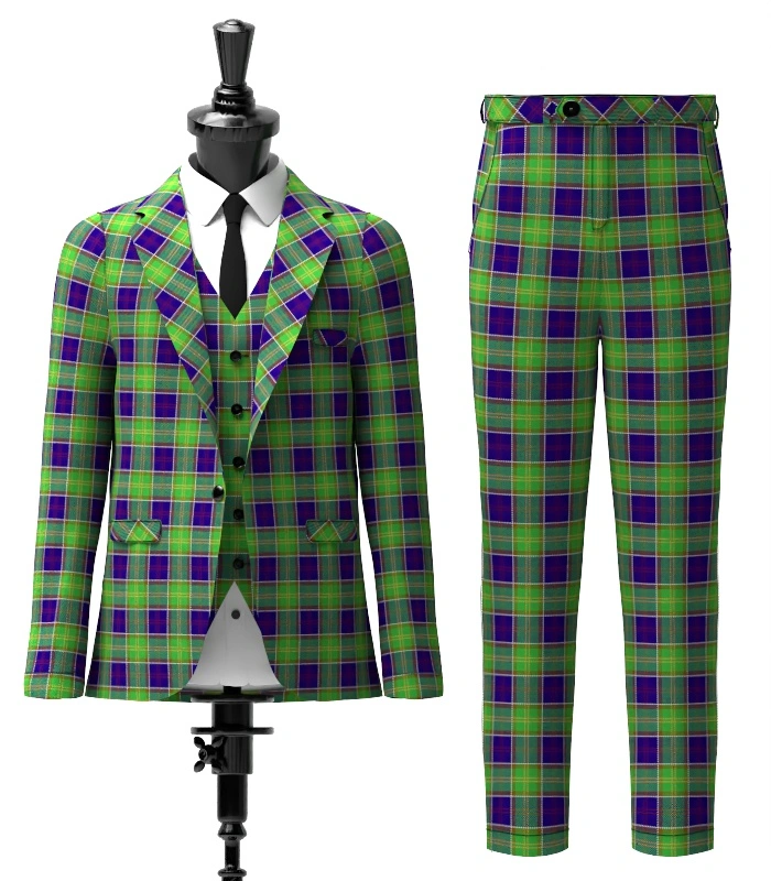 Ayrshire tartan Suit Front Ayrshire tartan Suit Front