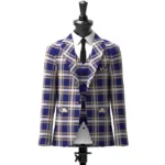 Baker Tartan Jacket Front