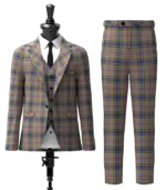 Balfour Tartan Suit Front