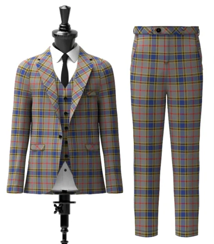 Balfour Tartan Suit Front