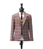 Ball Tartan Jacket Front