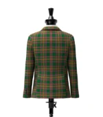 Berry Tribute Tartan Jacket Back